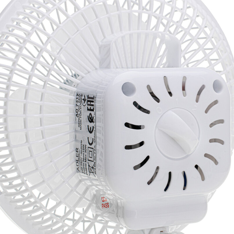 Adler AD7317 stolný ventilátor s klipom