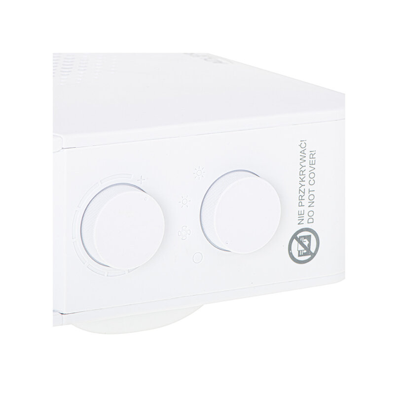 Adler AD 7725 teplovzdušný ventilátor biely