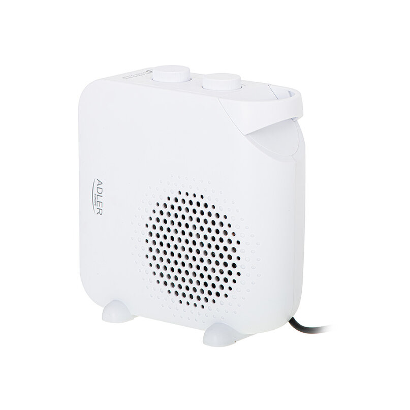 Adler AD 7725 teplovzdušný ventilátor biely