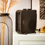 Adler AD 7725 teplovzdušný ventilátor čierny