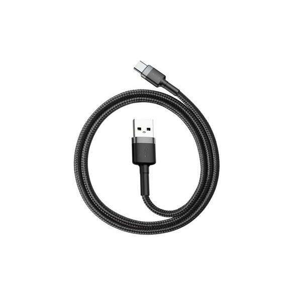 Baseus Cafule USB-A/C kábel 3A 1m čierny (CATKLF-BG1)