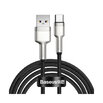 Baseus Cafule USB-A/C kábel 66W 2m čierny (CAKF000201)