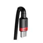 Baseus Cafule USB-C/C kábel PD 2.100W 2m čierno-červený(CATKLF-AL91)