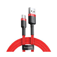 Baseus Cafule USB-C kábel 3A 1m červený (CATKLF-B09)