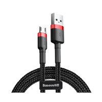 Baseus Cafule USB-micro USB kábel 1,5A 2m čierny (CAMKLF-C91)