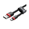 Baseus Cafule USB-micro USB kábel 2A 3m červený (CAMKLF-H91)