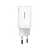 Baseus Super Si Por QC USB+USB-C 30W biela (CCSUPP-E02)