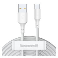 Baseus Wisdom USB-A/C kábel 1,5m 5A 2ks