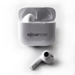 BOOMPODS bassline COMPACT bezdrôtové slúchadlá biele