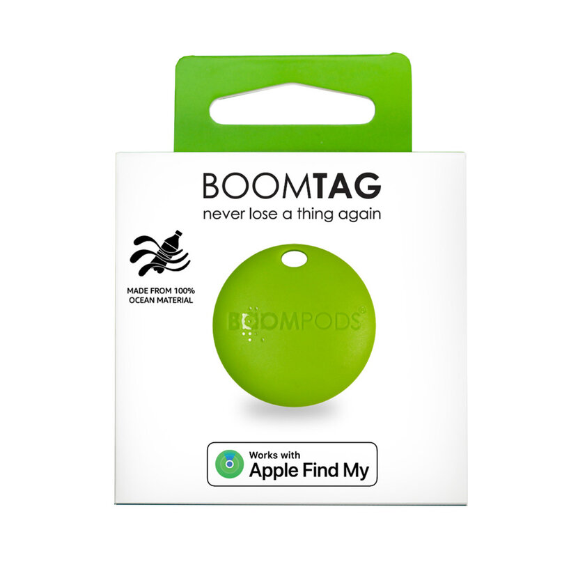BOOMPODS BOOMTAG lokátor limetkovo zelený