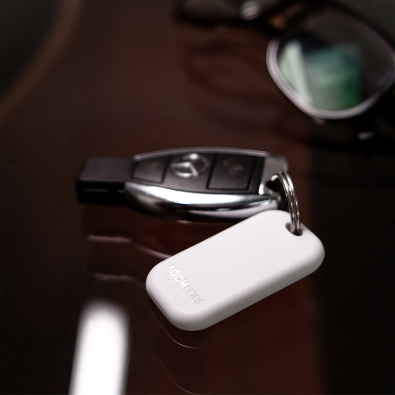 BOOMPODS Boomtag Smart Tracker biely