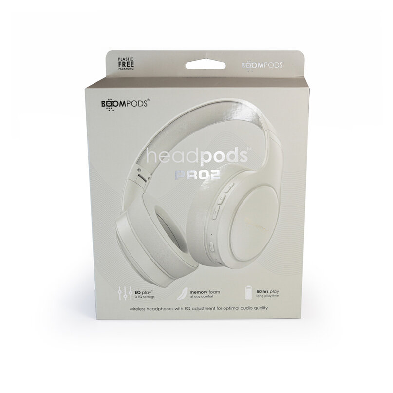 BOOMPODS Headpods Pro2 bezdrôtové slúchadlá sand