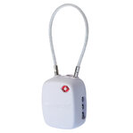 BOOMPODS LOCK TSA bag tracker - biely