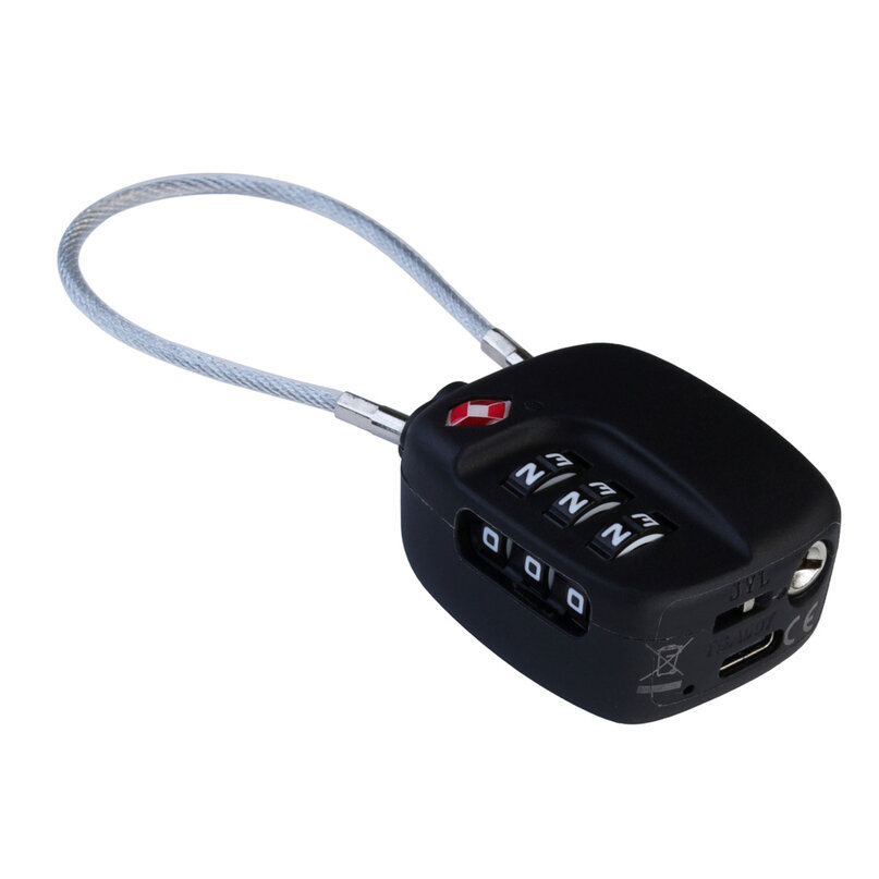 BOOMPODS LOCK TSA bag tracker - čierny