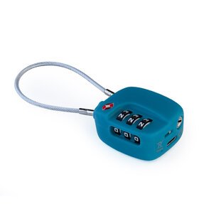 BOOMPODS LOCK TSA bag tracker - modrý