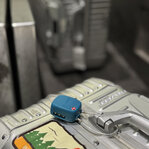 BOOMPODS LOCK TSA bag tracker - modrý
