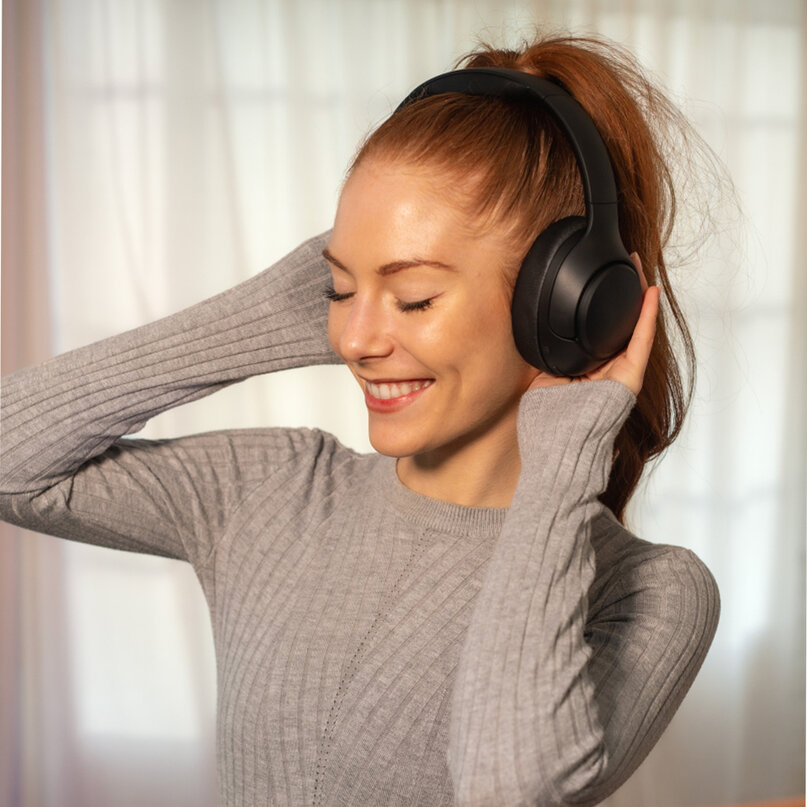 BOOMPODS ORBIT ANC bezdrôtové slúchadlá čierne