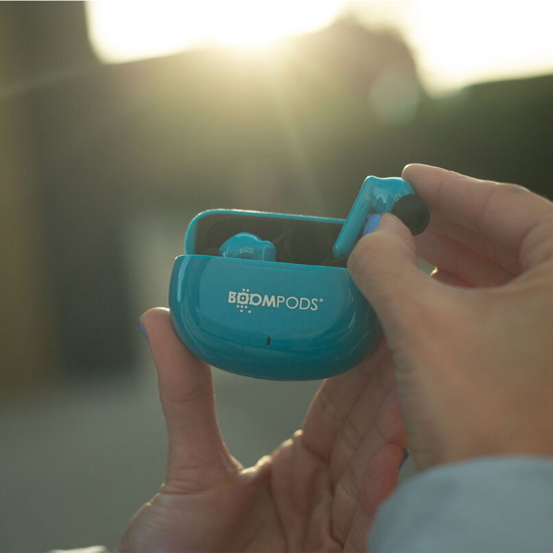 BOOMPODS SKIM bezdrôtové slúchadlá modré