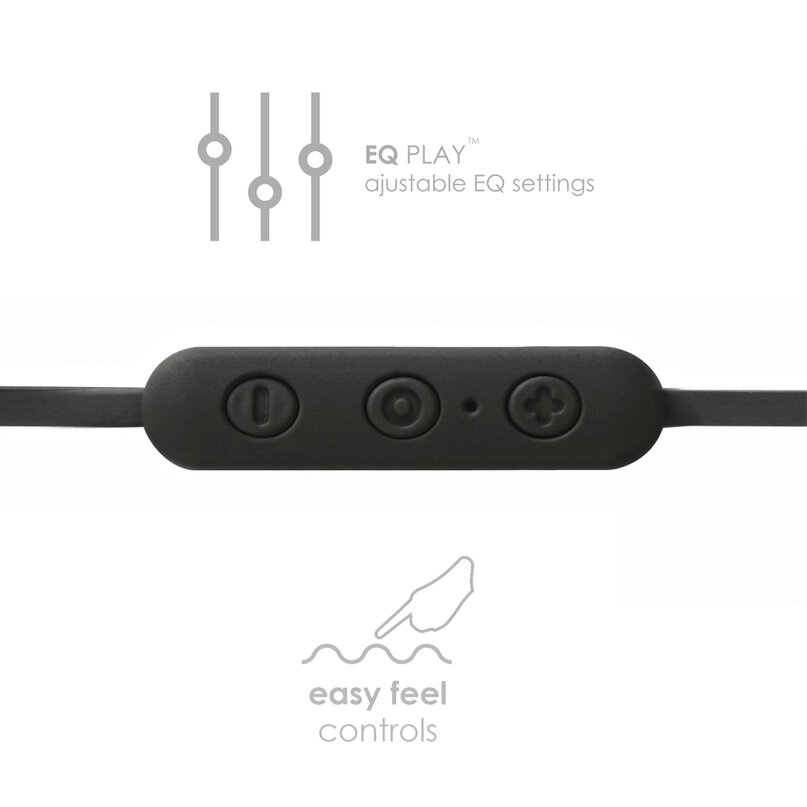 BOOMPODS sportline bezdrôtové slúchadlá čierne