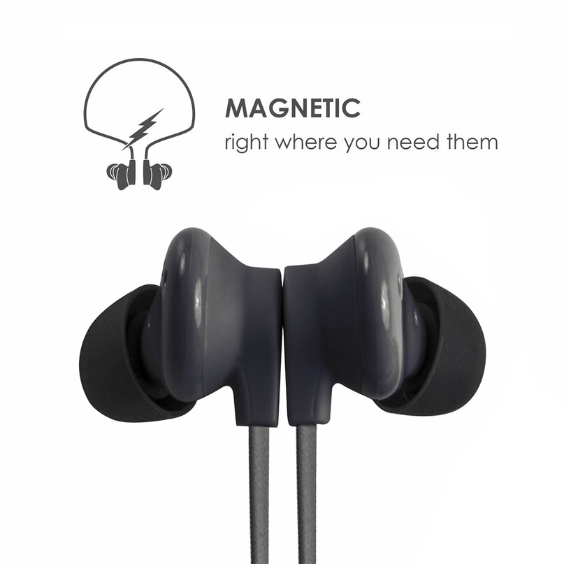 BOOMPODS sportline bezdrôtové slúchadlá čierne