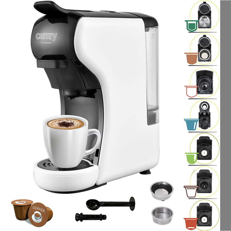 Camry CR4414 multikapsulové espresso biele