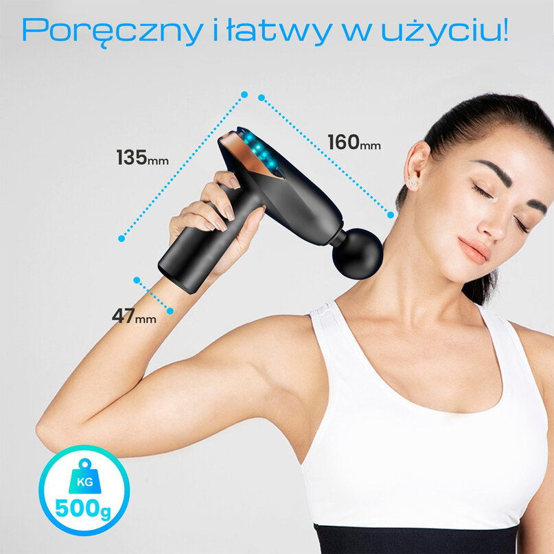 Extralink MSG02 LITE masážna pištol
