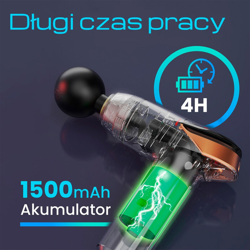 Extralink MSG02 LITE masážna pištol