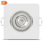 Modee LED bodové svetlo podhľadové 4,8W biele 420 lumenov štvorec