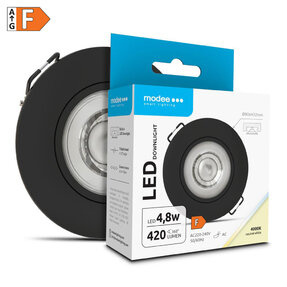 Modee LED bodové svetlo podhľadové 4,8W čierne 420 lumenov