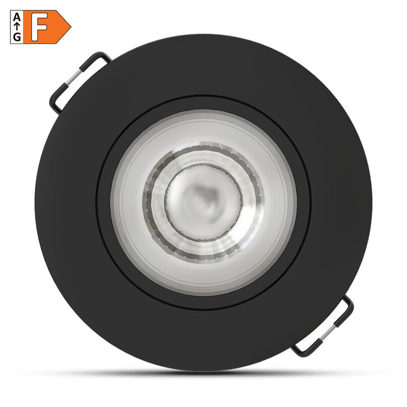 Modee LED bodové svetlo podhľadové 4,8W čierne 420 lumenov