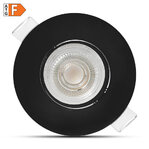 Modee LED bodové svetlo podhľadové 4,9W čierne 480 lumenov
