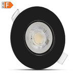 Modee LED bodové svetlo podhľadové 4,9W čierne 480 lumenov