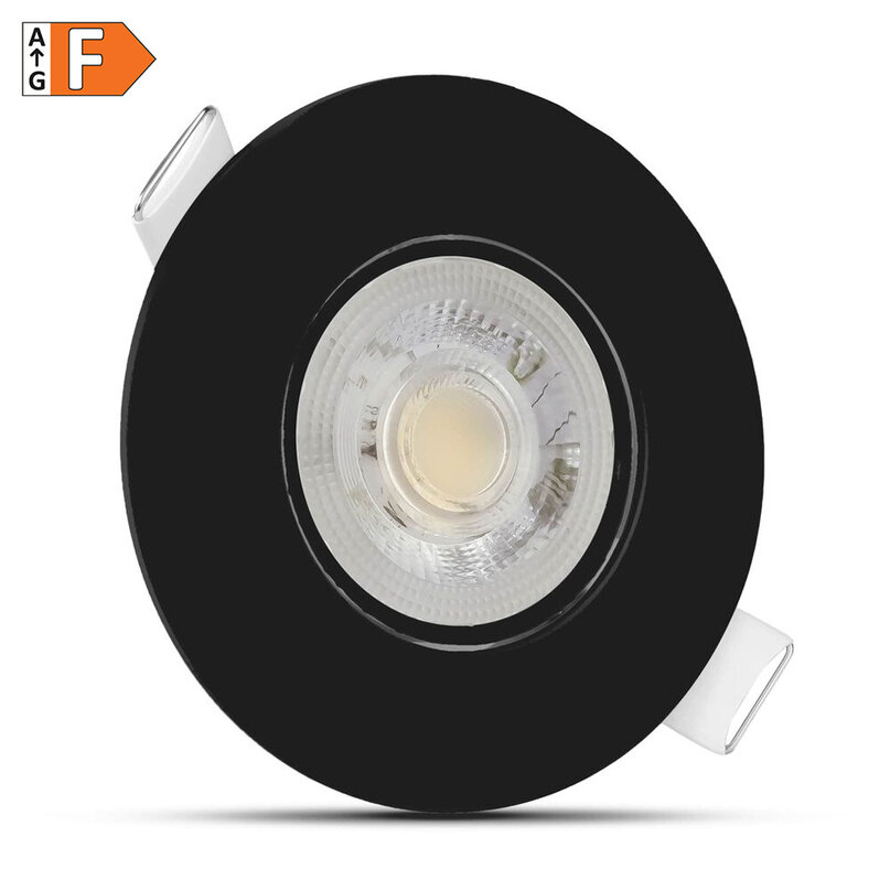 Modee LED bodové svetlo podhľadové 4,9W čierne 480 lumenov