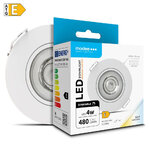 Modee LED bodové svetlo podhľadové 4W biele 480 lumenov