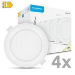 Modee LED panel podhľadový 6W 4000K biely 660 lumenov 4ks