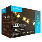 Modee Lighting LED dekorácia 10 LED 135cm hviezdy 2xAA batérie