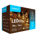 Modee Lighting LED dekorácia 10 LED 90 cm stromček 2xAA batérie