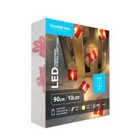 Modee Lighting LED dekorácia 10 LED 90cm balíčky 2xAA batérie