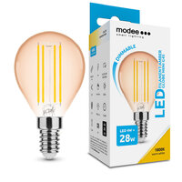 Modee Lighting LED Filament amber žiarovka E14 4W G45 (28W)