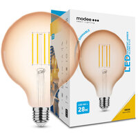 Modee Lighting LED Filament amber žiarovka E27 4W G125 (28W)