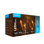 Modee Lighting LED vianočná reťaz 20 LED 2,85m 3xAA teplá biela cencúle