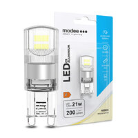 Modee Lighting LED žiarovka G9 hliník 1,9W 4000K
