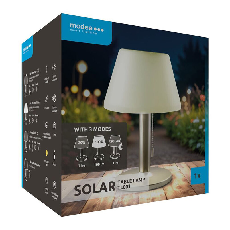 Modee solárne svietidlo TL001 stolná lampa