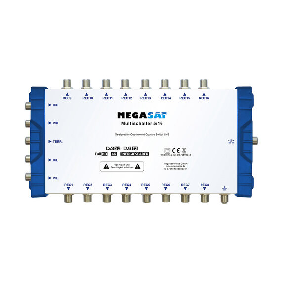 Multiprepínač Megasat 5/16 PROFI