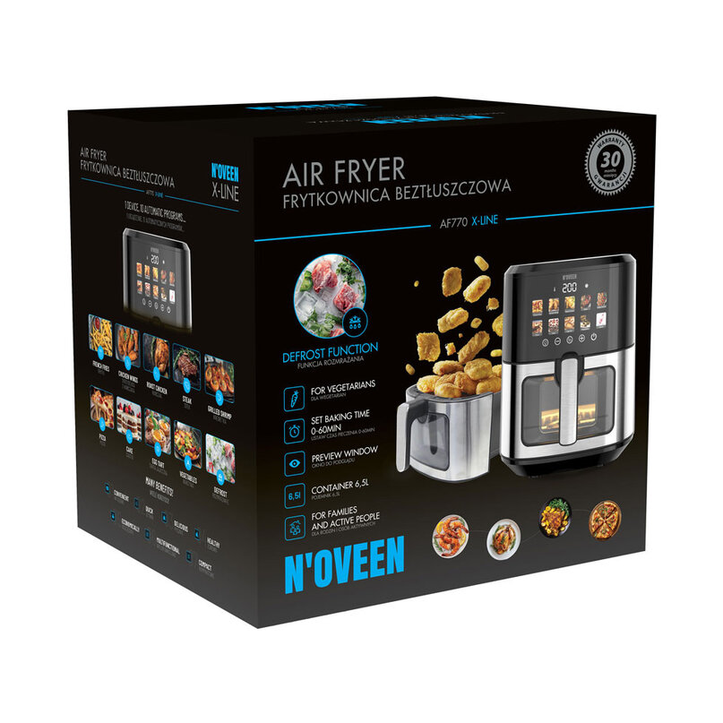 NOVEEN AF770 X-Line teplovzdušná fritéza