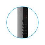 NOVEEN F455 stojanový ventilátor 55W čierny