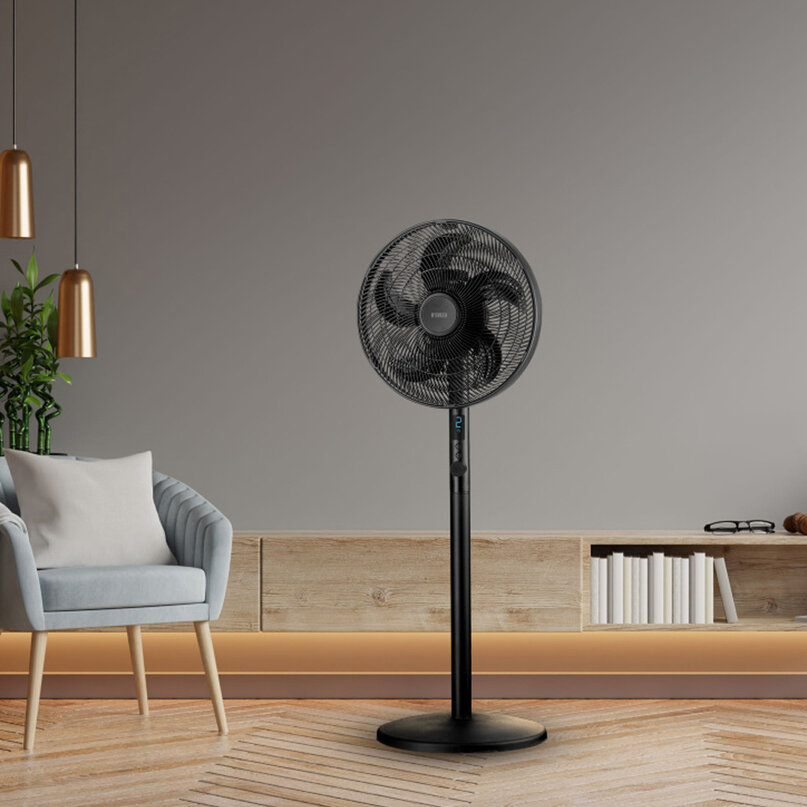 NOVEEN F535 stojanový ventilátor 2v1 čierny