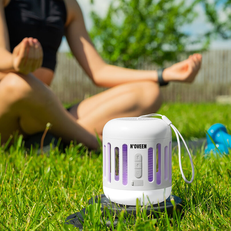 NOVEEN IKN863 lapač hmyzu s bluetooth reproduktorom
