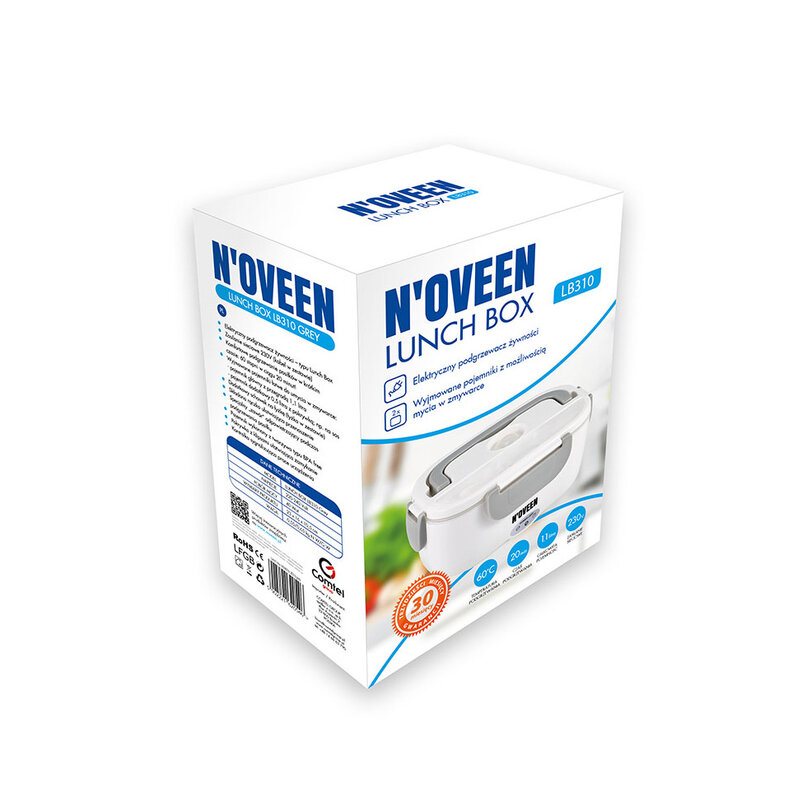 NOVEEN LB310 obedový box šedý