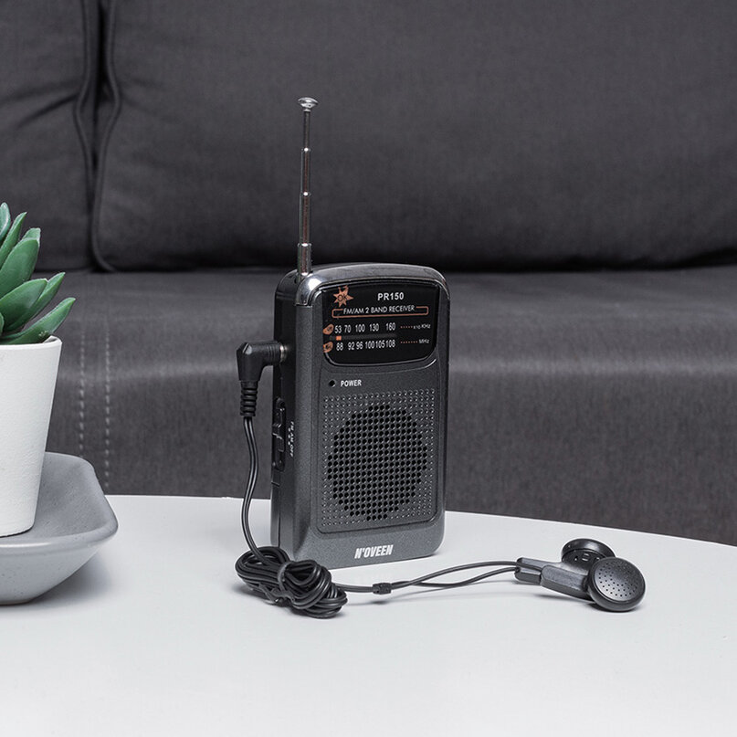 Noveen PR150 čierne prenosné rádio